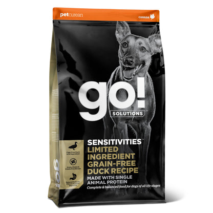 Go! Sensitivities Limited Ingredient Grain Free Duck Recipe for Dogs