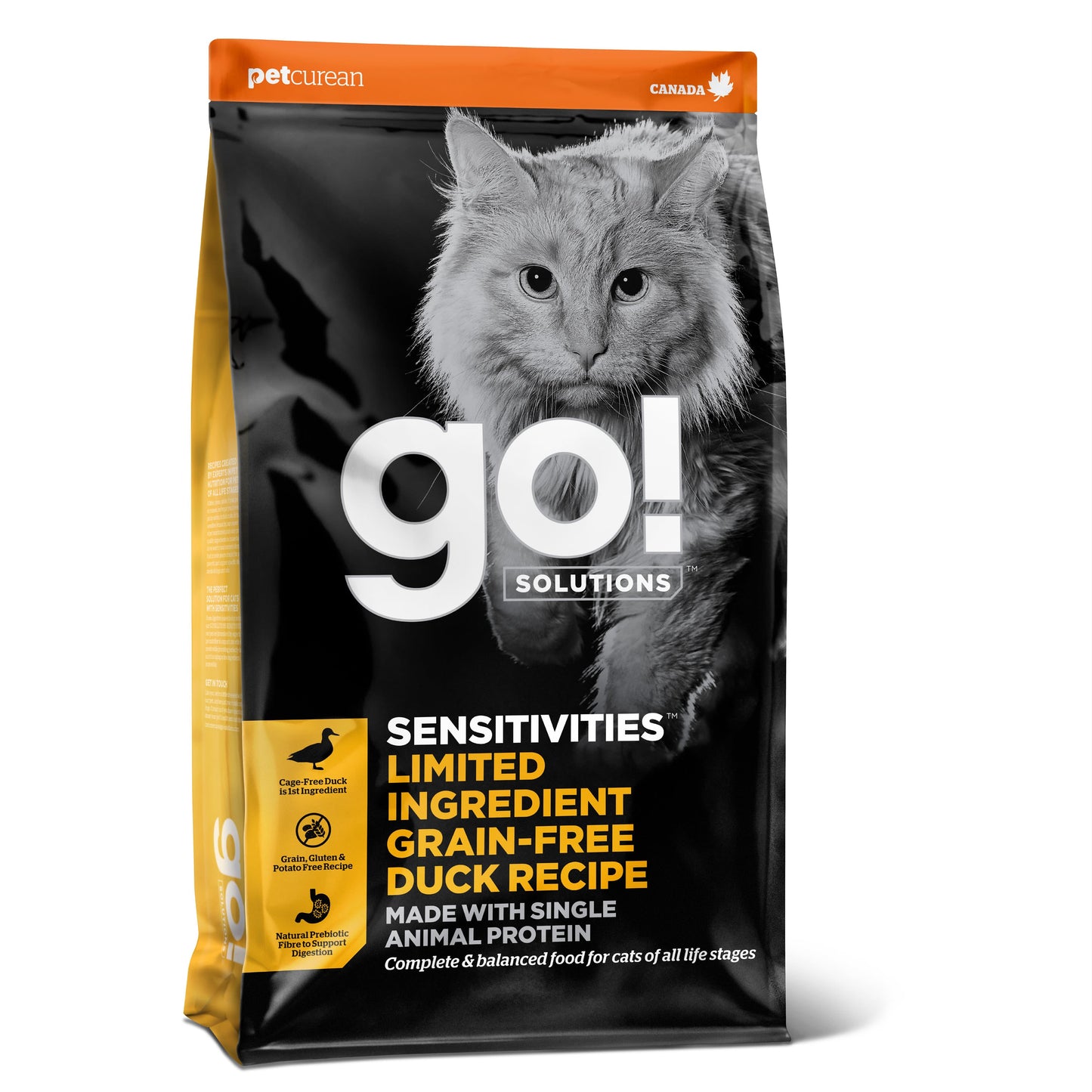 Go! Sensitivities Limited Ingredient Grain Free Duck Recipe for Cats