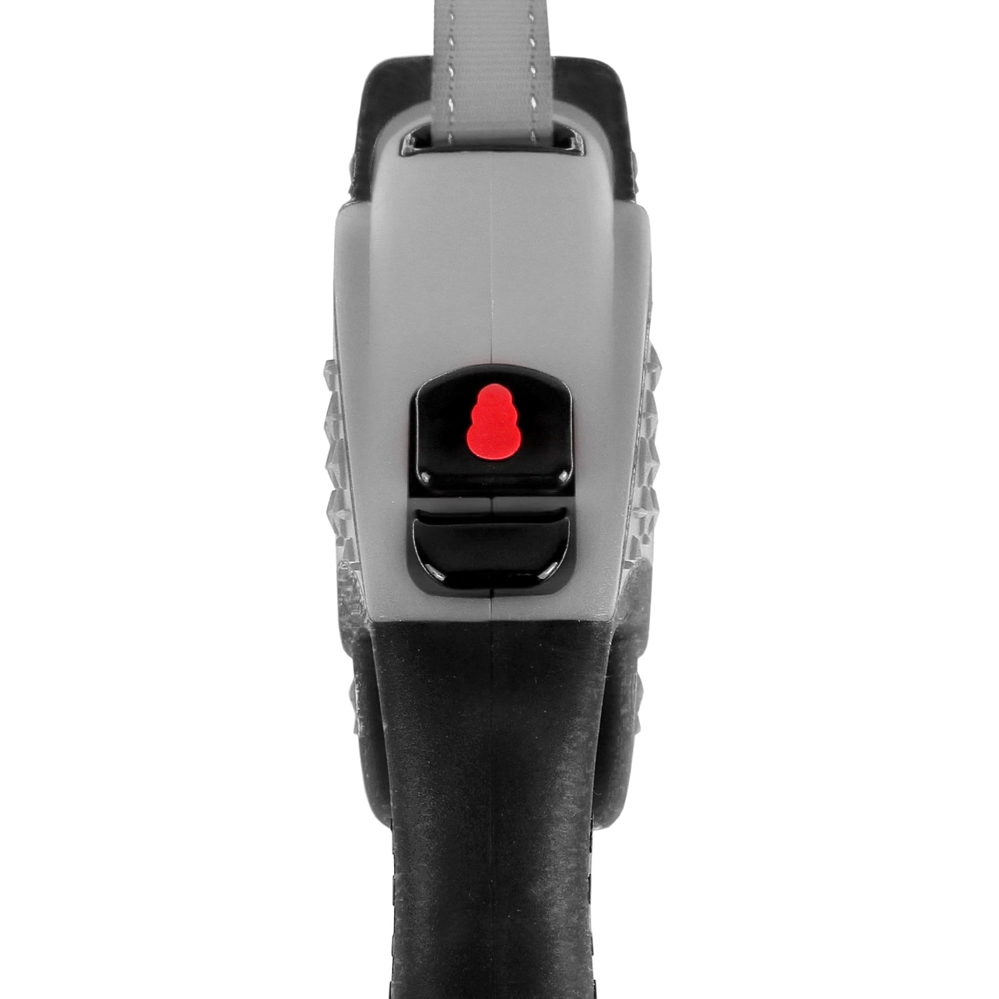 Front View of KONG Ultimate Retractable Grey Dog Lead