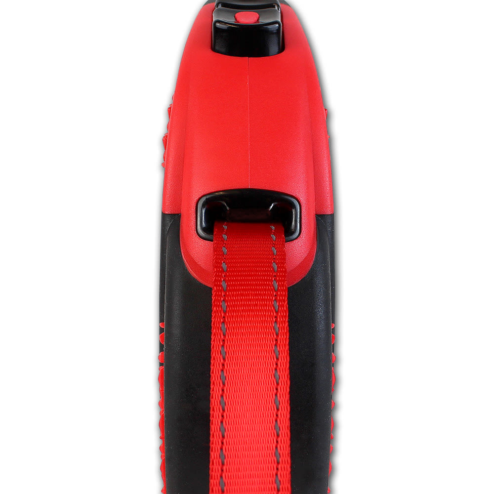 Front View of KONG Ultimate Retractable Red Dog Lead