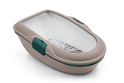 Front View of Stefanplast Furba Chic Open Litter Tray