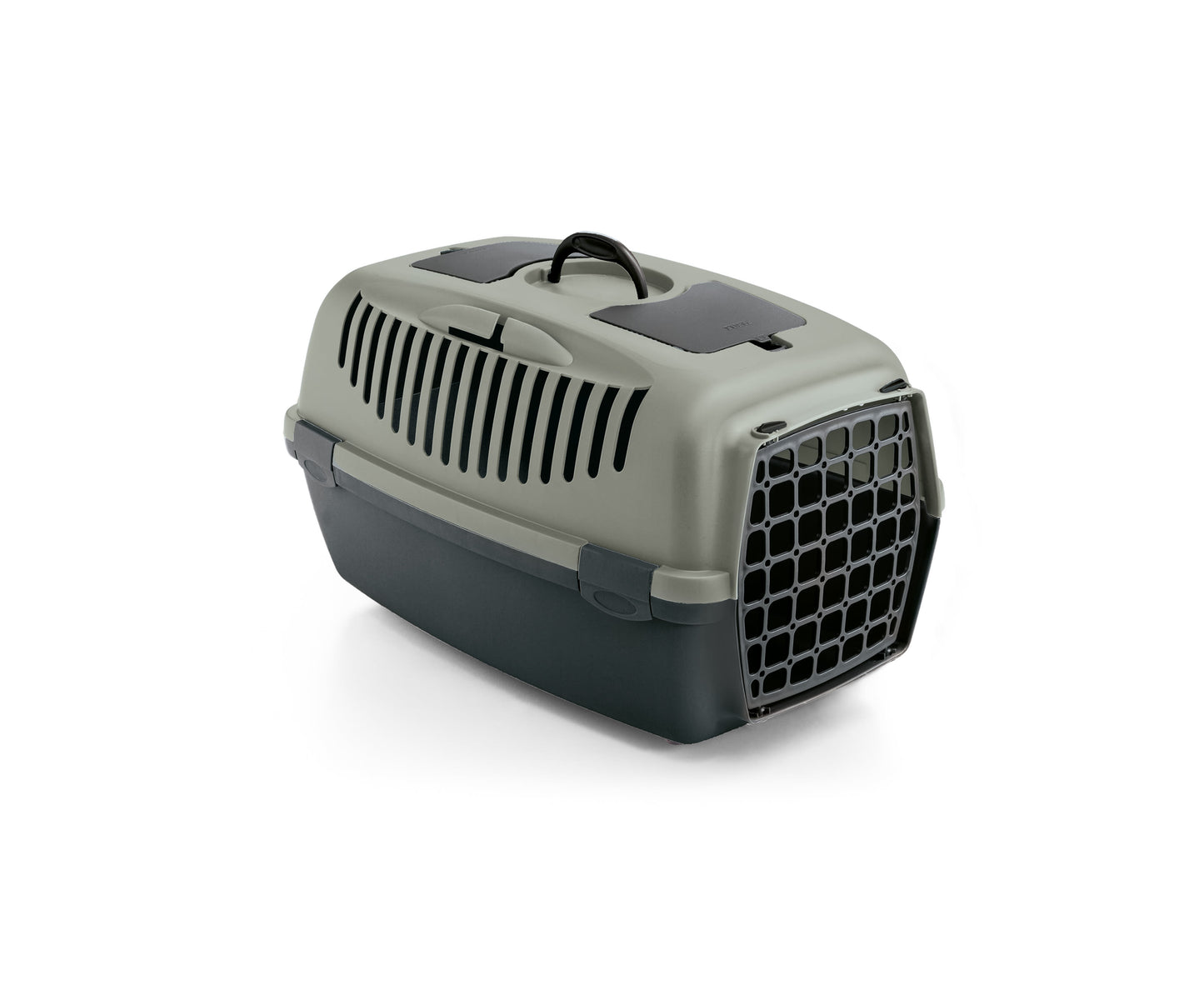 Front View of Stefanplast Gulliver 2 Pet Carrier with Metal Door