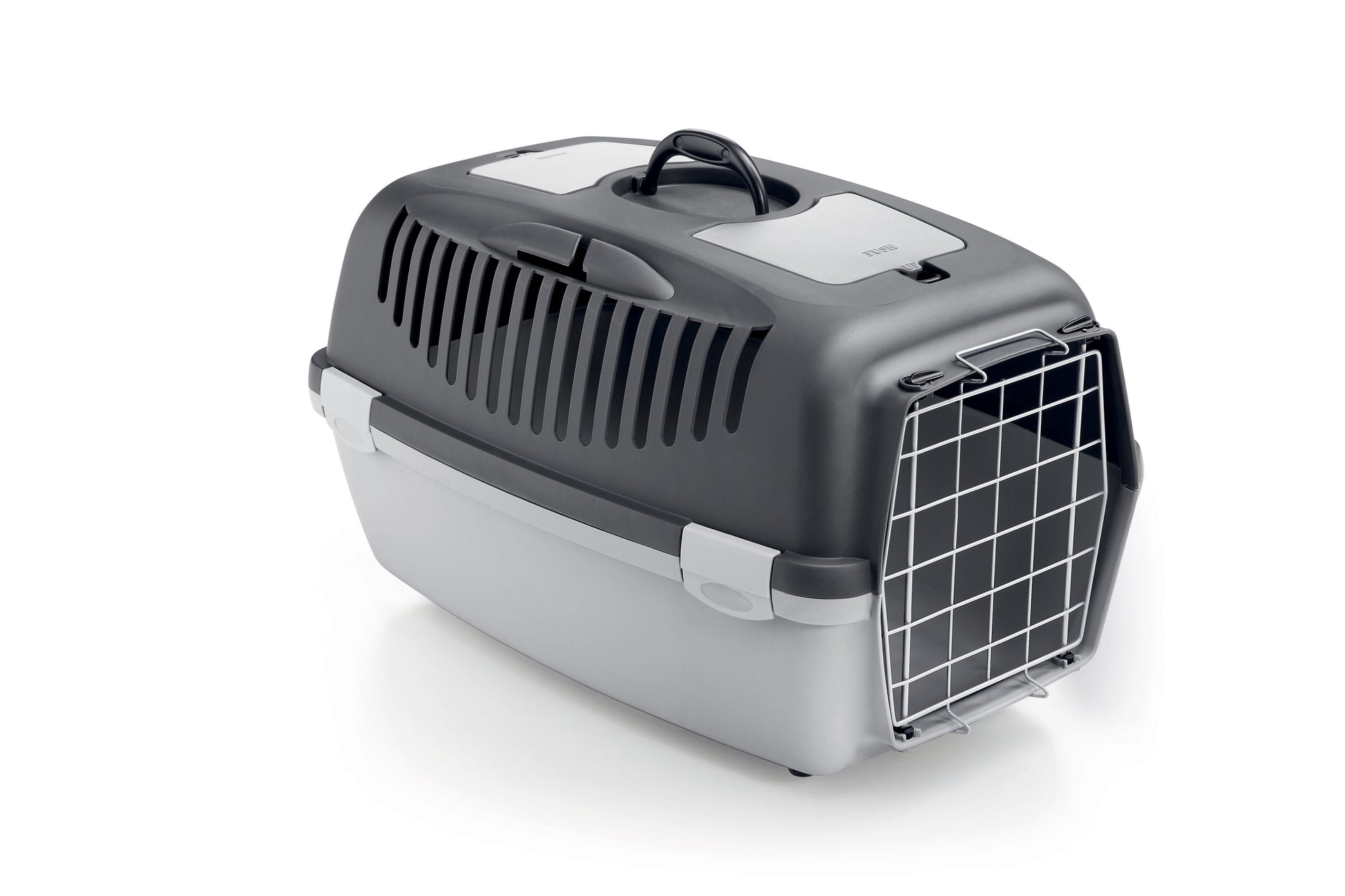 Front View of Stefanplast Gulliver 2 Pet Carrier with Metal Door