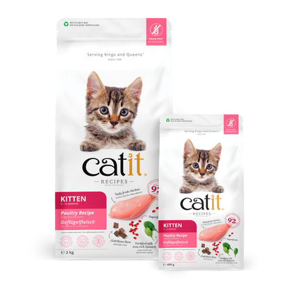 Catit Recipes Poultry Dry Kitten Food