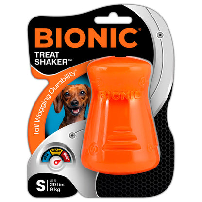 Front View of BIONIC Treat Shaker Dog Toy