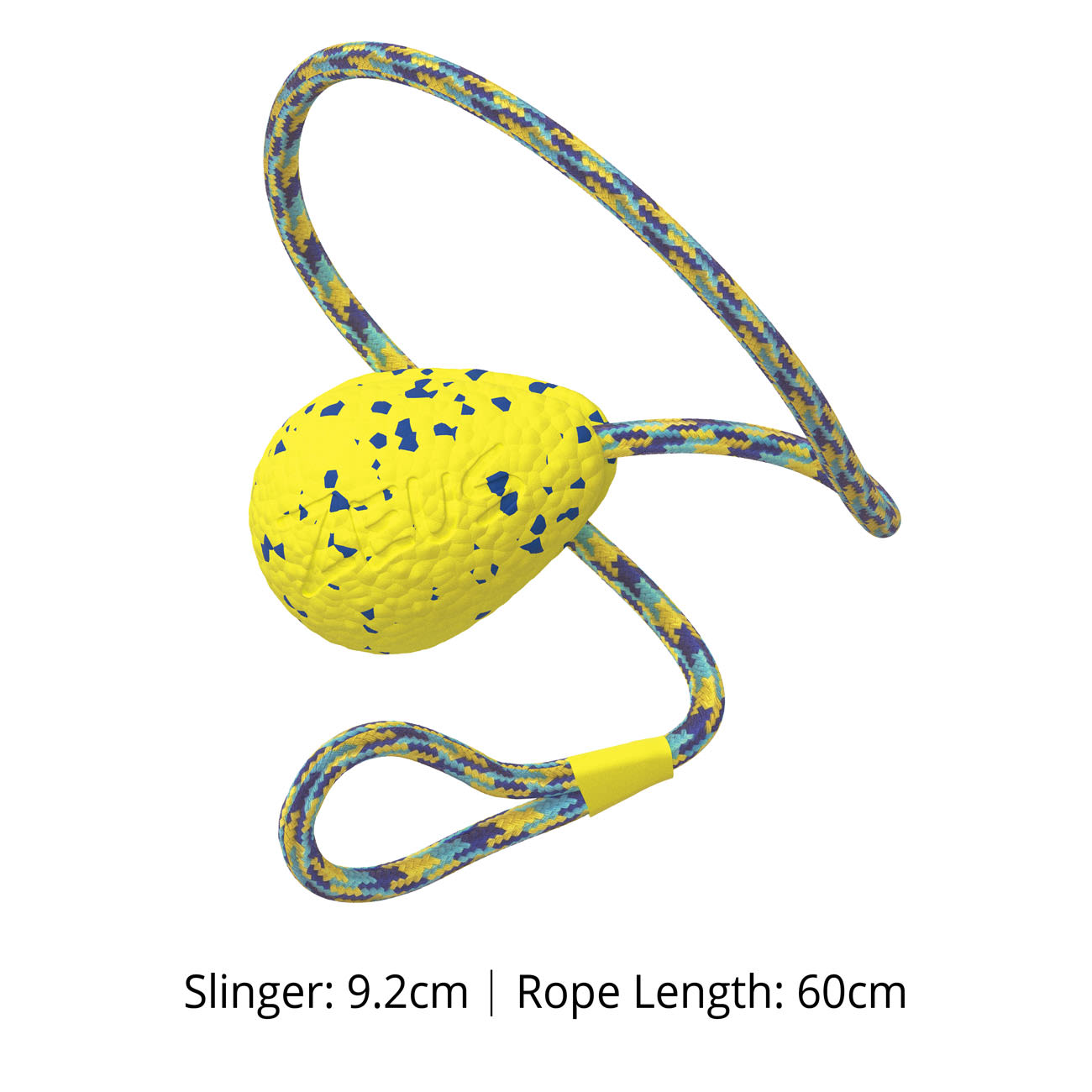 Zeus Nitro Weighted Slinger with Rope Dog Toy