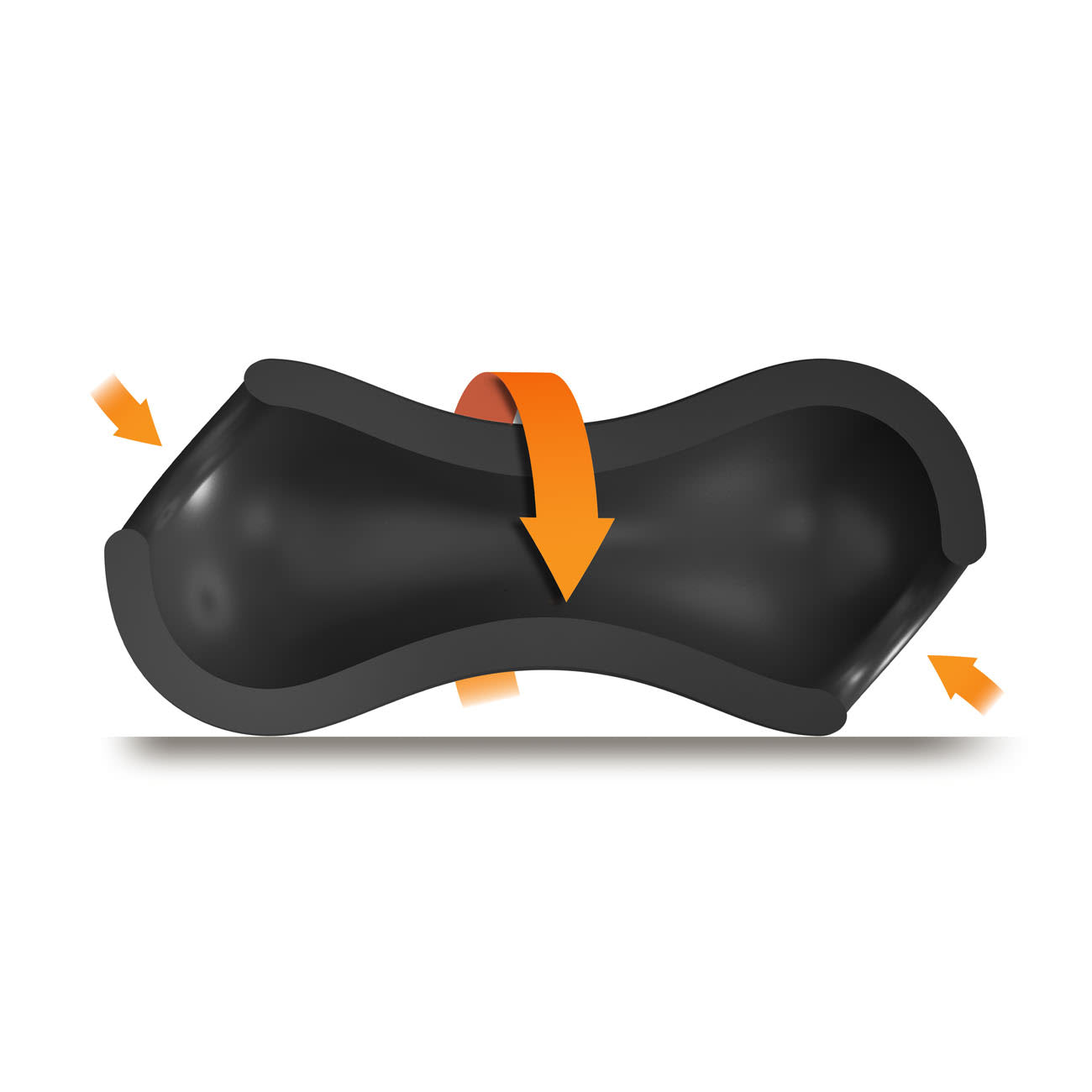 Zeus ChewChasers Treat Peanut Dog Toy