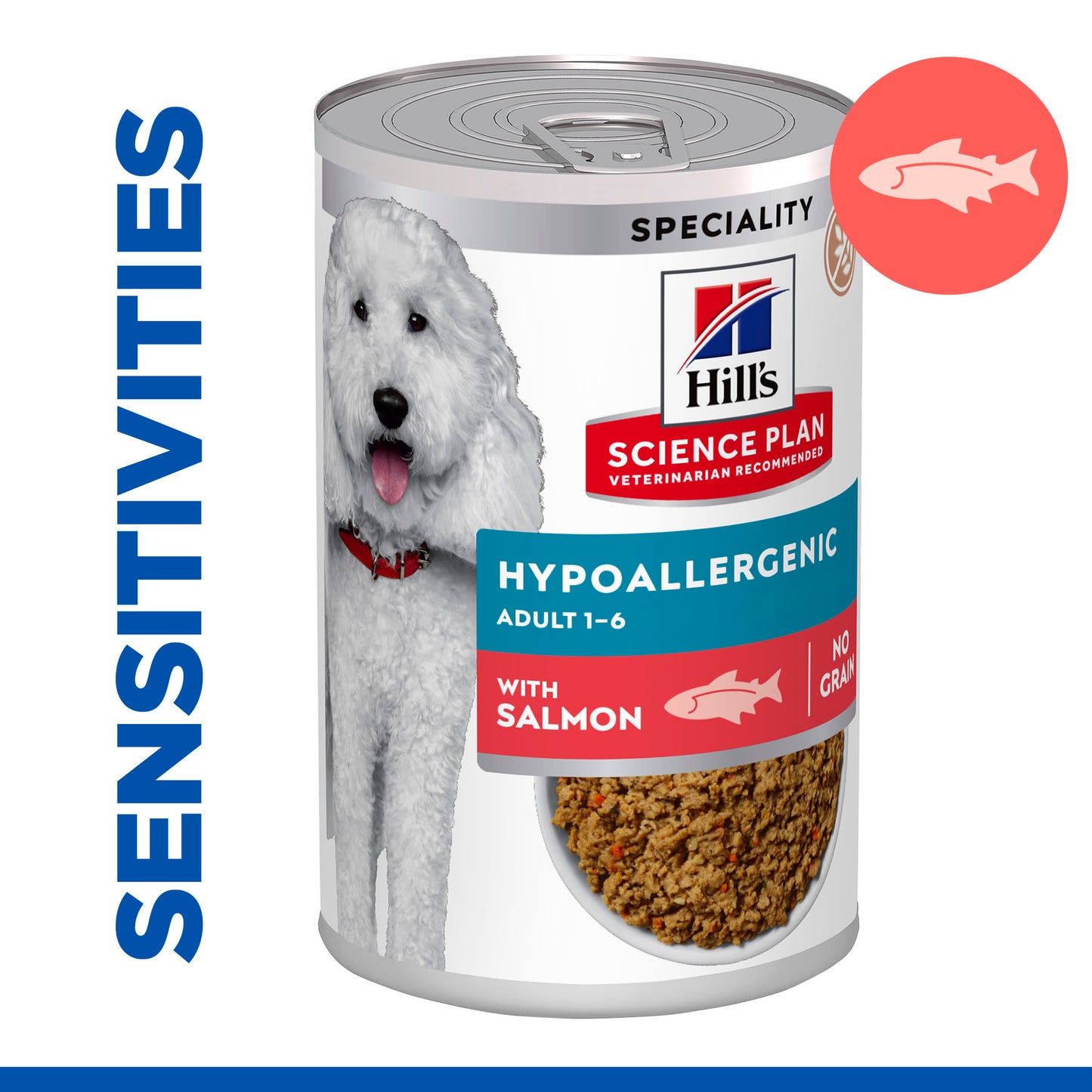 Hill's Science Plan Canine Adult Hypoallergenic with Salmon Wet Dog Food