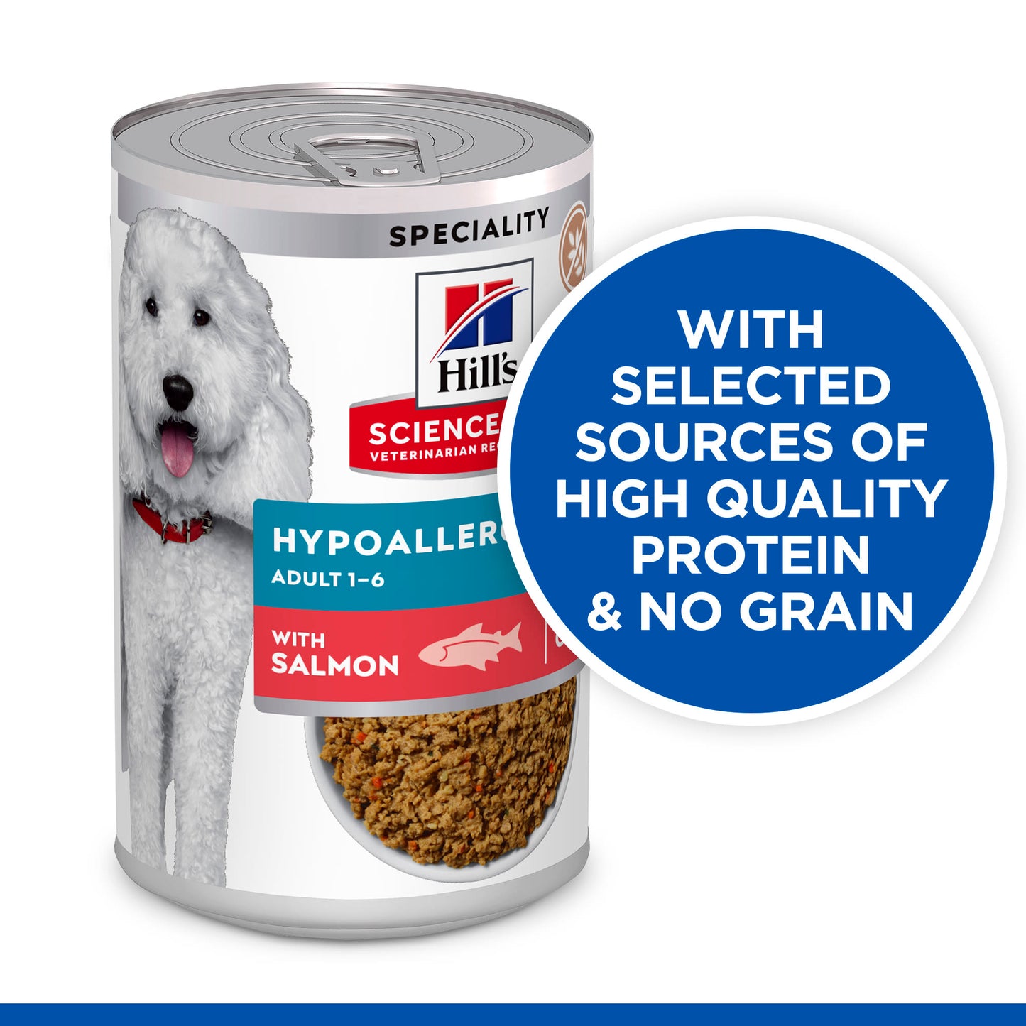 Hill's Science Plan Canine Adult Hypoallergenic with Salmon Wet Dog Food