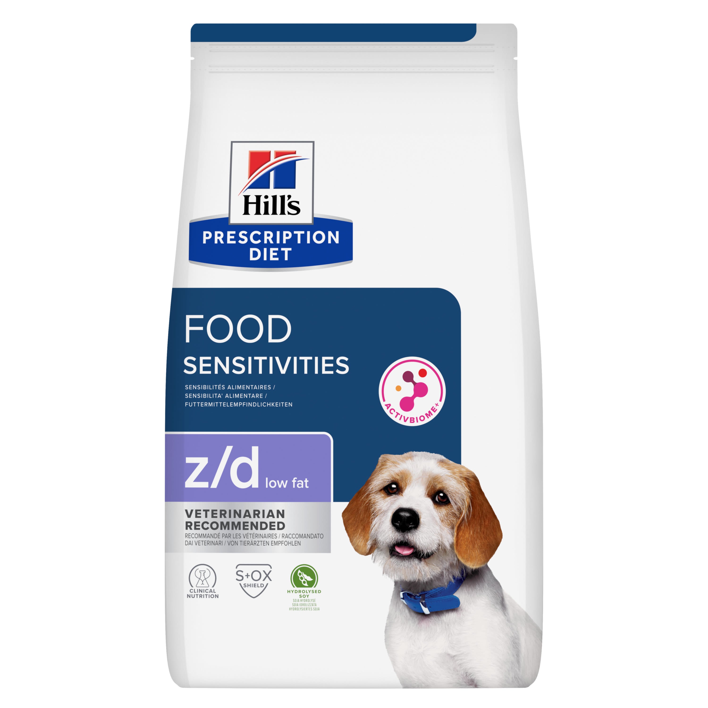 Hill's Prescription Diet z/d Low Fat Hydrolysed Soy Recipe Food