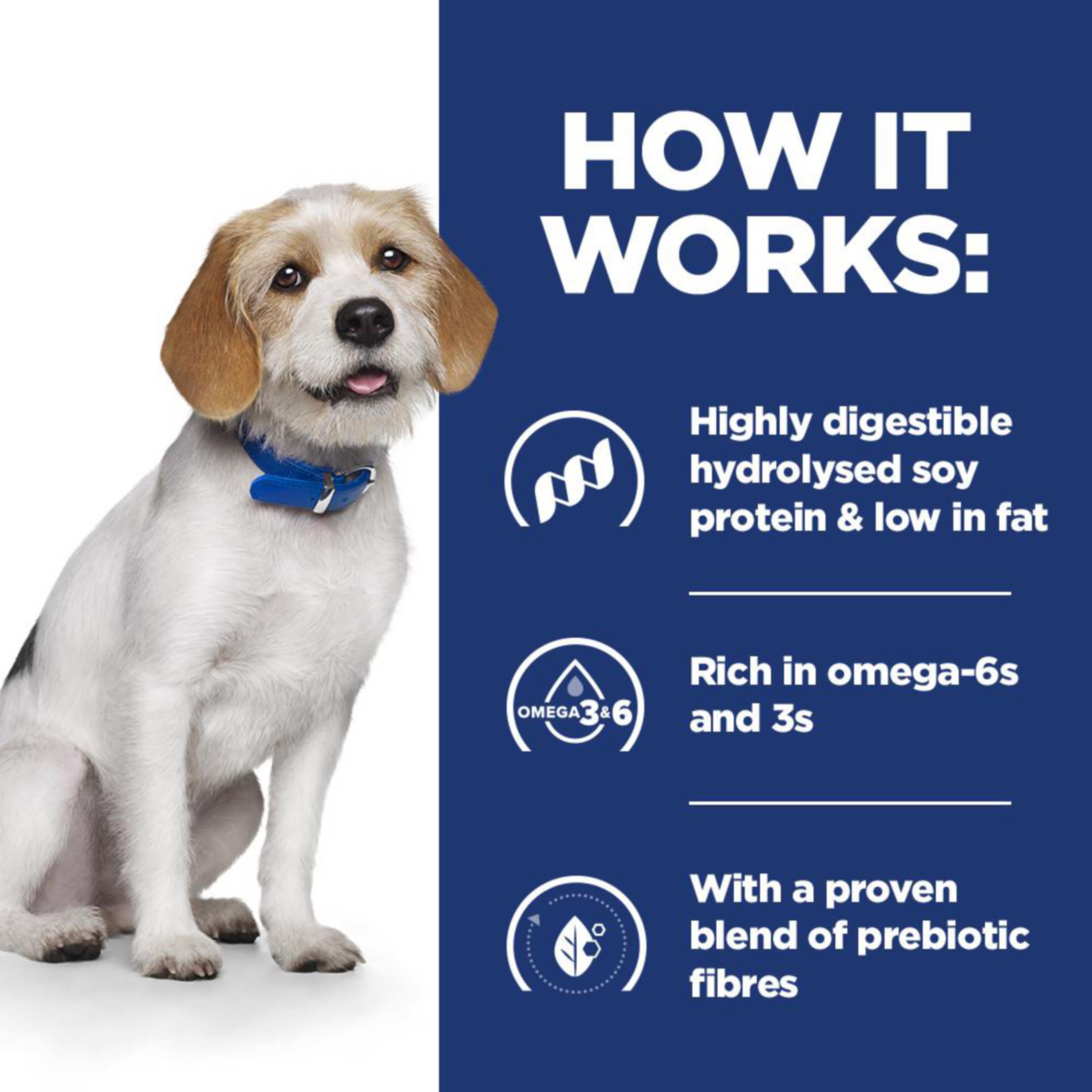 Hill's Prescription Diet z/d Low Fat Hydrolysed Soy Recipe Food