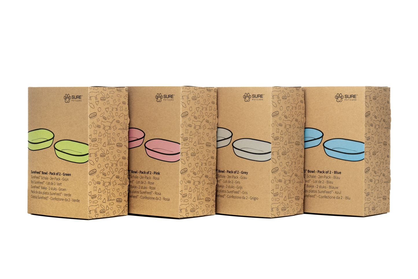 Surefeed Pet Feeder Bowl - Blue