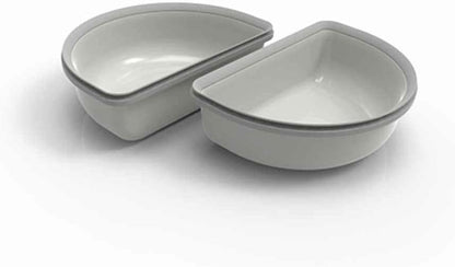 Surefeed Pet Feeder Half Bowl - Grey