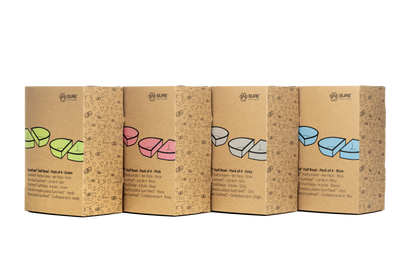 Surefeed Pet Feeder Half Bowl - Grey