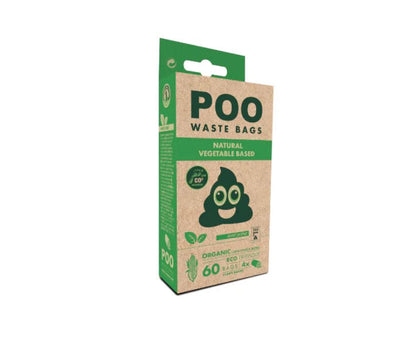 Front View of M-Pets Vegetable Based Lavander Scented Dog Poo Waste Bags