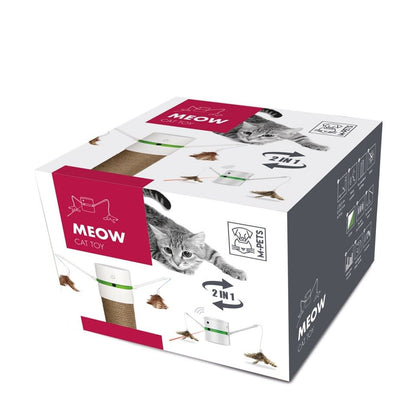 Front View of M-Pets Alpha Interactive Cat Toy