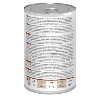 Hill's Prescription Diet k/d Kidney Care Wet Dog Food Original - 12 x 350g Can