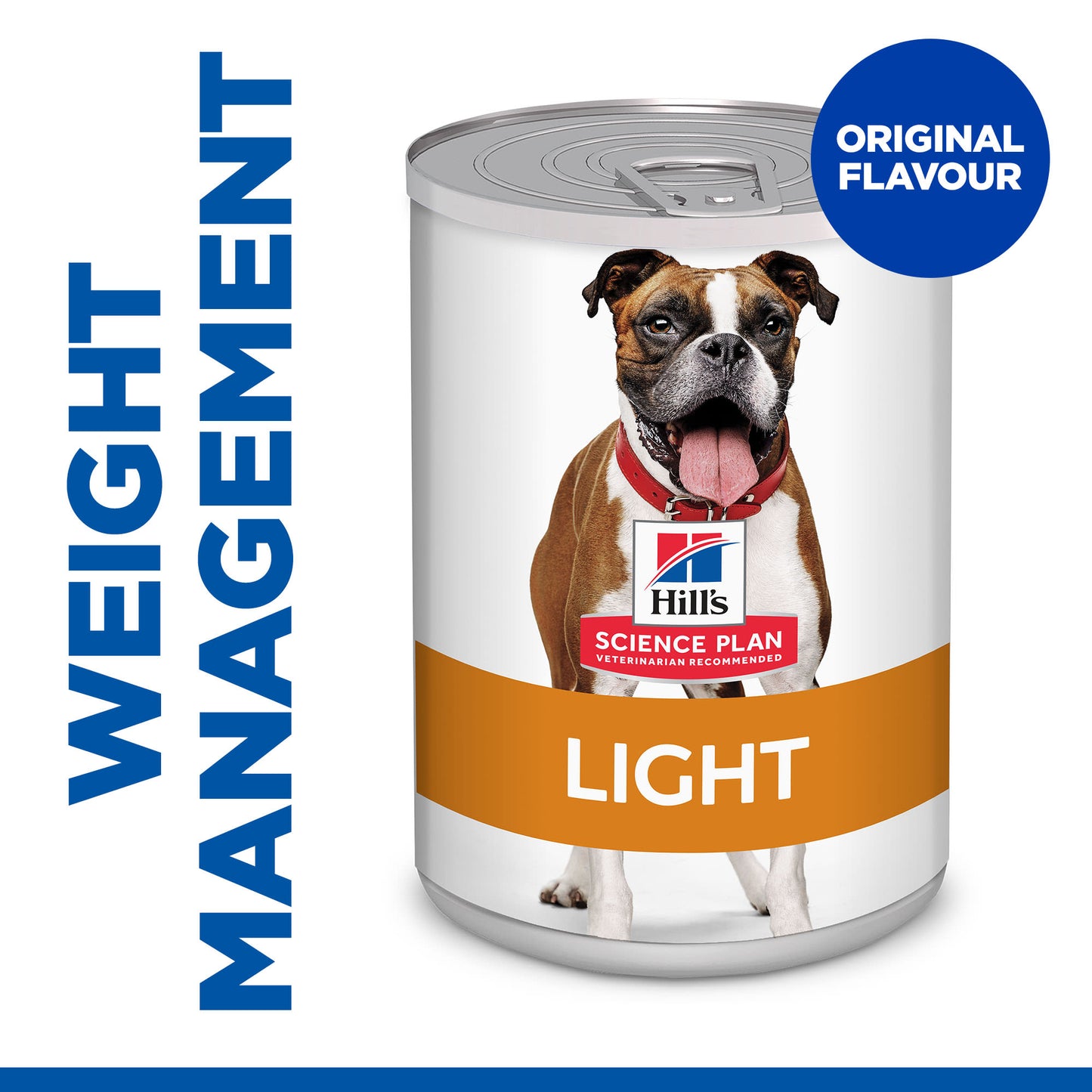 Hill's Science Plan Light Adult Medium Wet Dog Food with Chicken - 12 x 370g Can