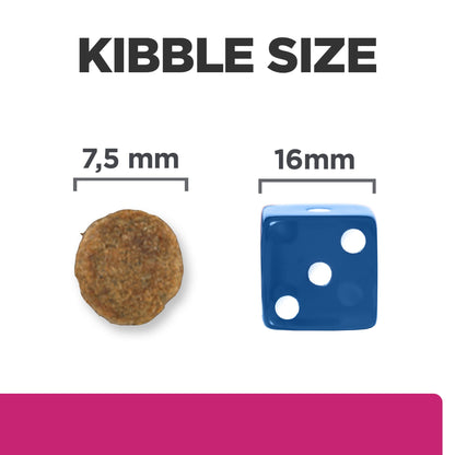 Hill’s Prescription Diet Gastrointestinal Biome Digestive/Fibre Care Mini Dry Dog Food with Chicken - 1kg Bag