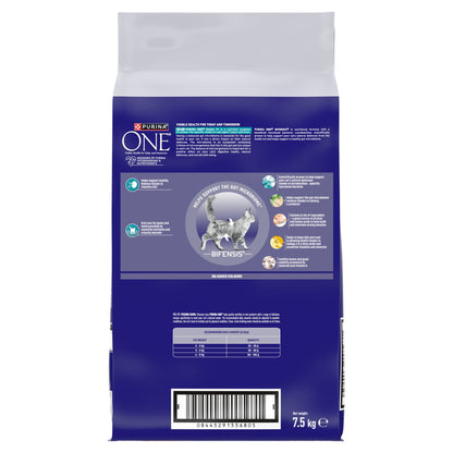 Purina One Senior 7+ Bifensis Chicken Dry Cat Food - 7.5kg