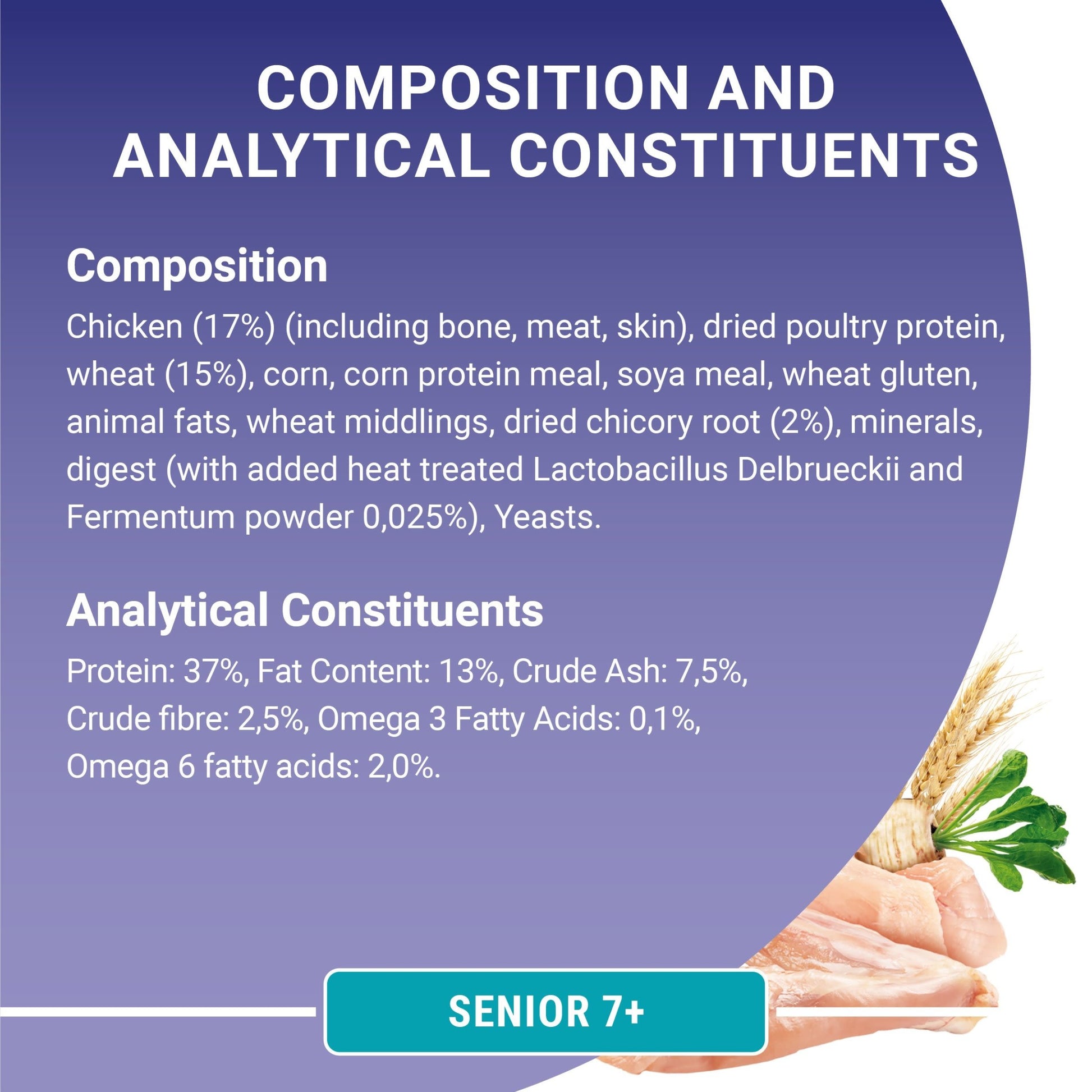 Purina One Senior 7+ Bifensis Chicken Dry Cat Food - 7.5kg