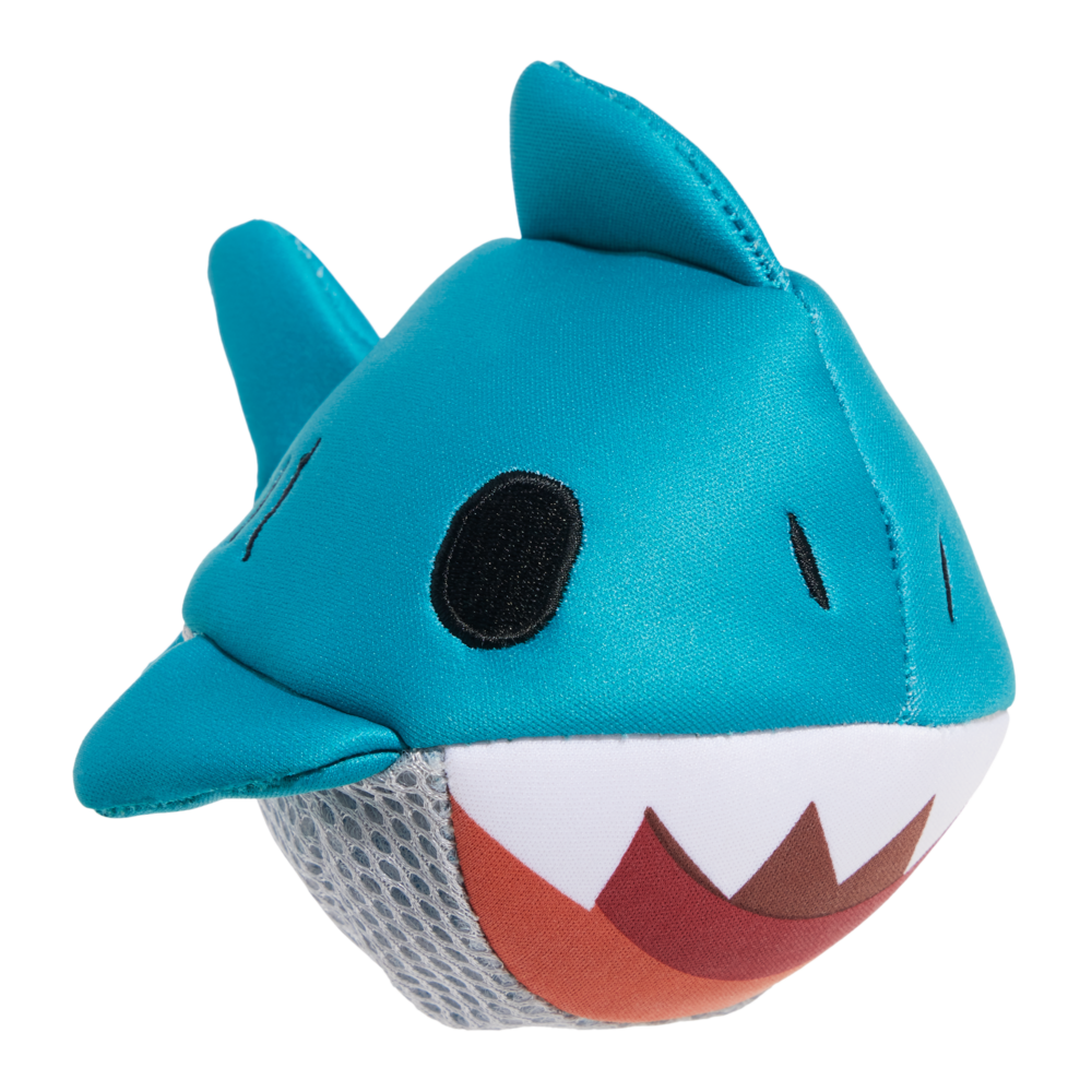 Front View of BARK Great White Dwight Dog Toy