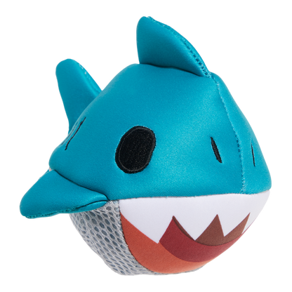 Front View of BARK Great White Dwight Dog Toy