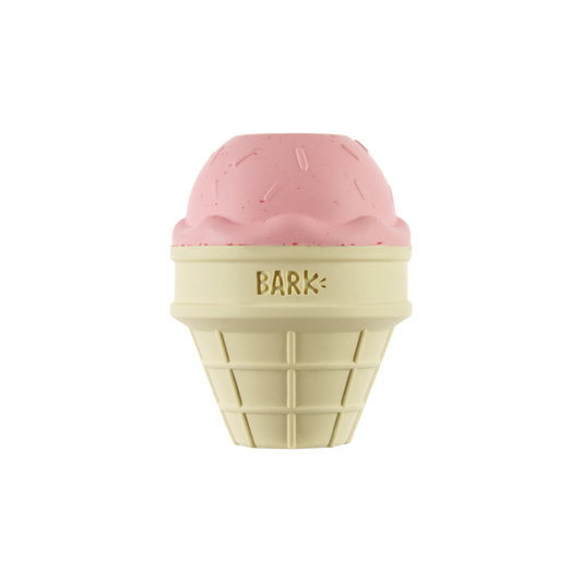 Front View of BARK I-Squeak Cone Dog Toy