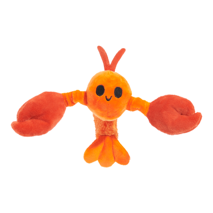 Front View of BARK Della Crawfish Dog Toy