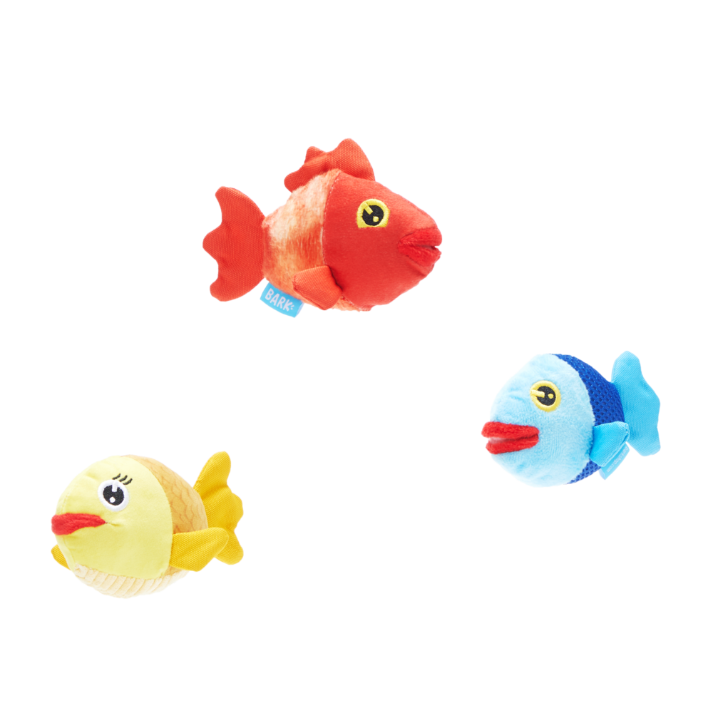 Front View of BARK The Groupers Dog Toy