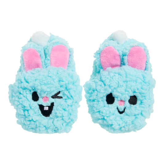 Front View of BARK Yippy & Skippy Slippies Dog Toy