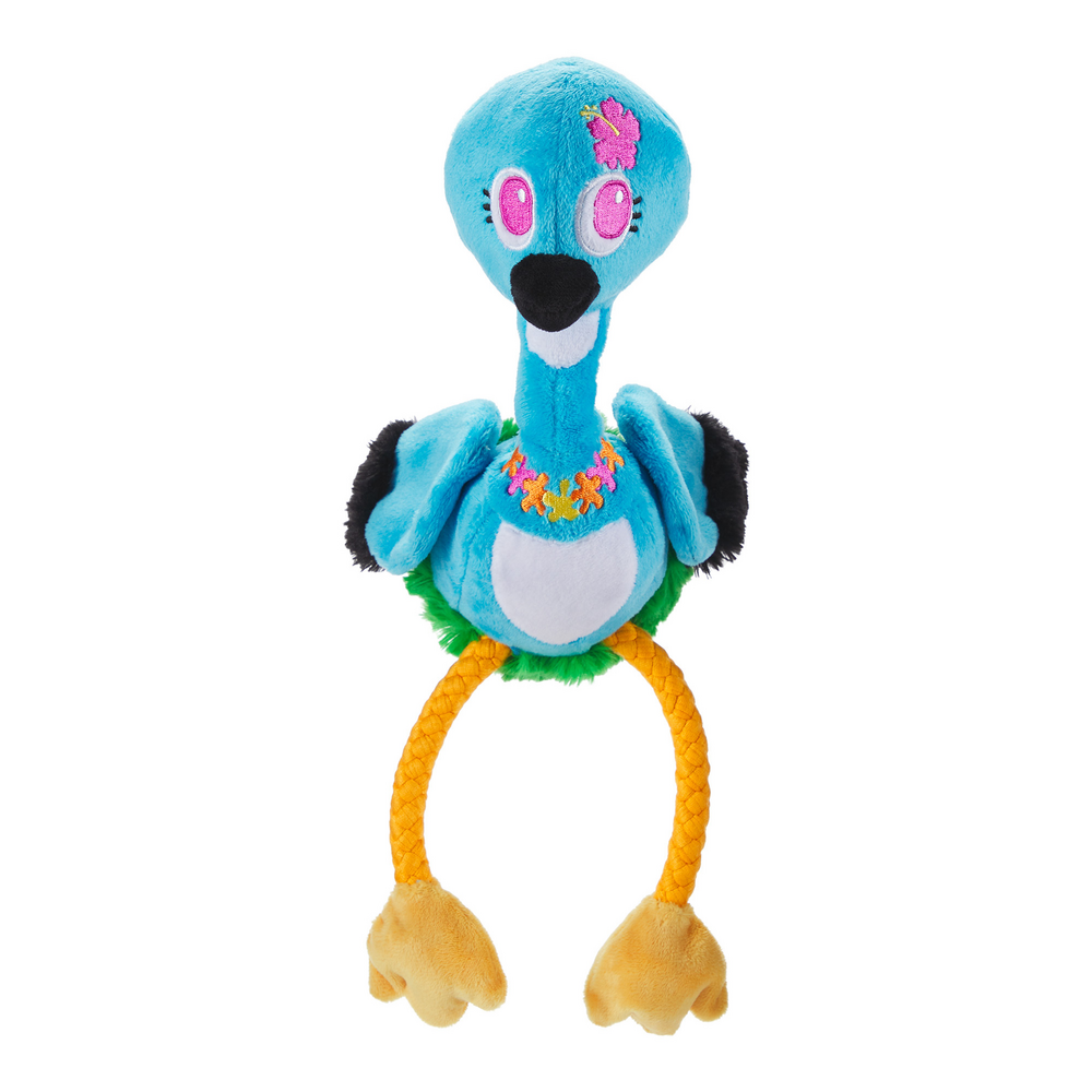 Front View of BARK Ani The Nene Goose Dog Toy