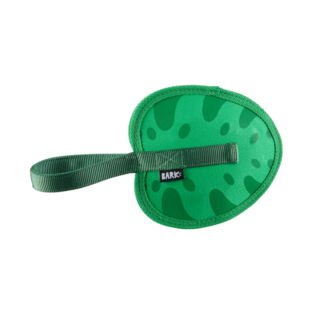 Front View of BARK Leaf Thrower Dog Toy