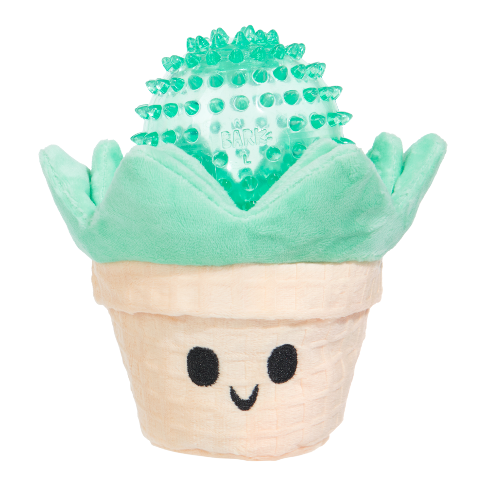 Front View of BARK Suki Succulent Dog Toy