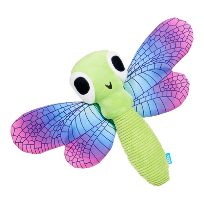 Front View of BARK Dragonfly Guy Dog Toy