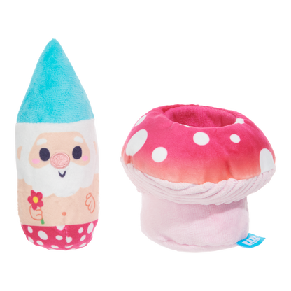 Front View of BARK Fun Guy Gnomie Homie Dog Toy