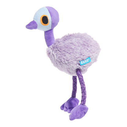 Front View of BARK Adelaide Emu Dog Toy