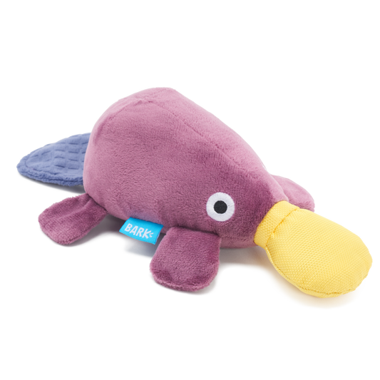 Front View of BARK Pippi Platypus Dog Toy