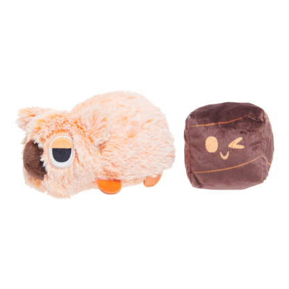 Front View of BARK Walken Wombat Dog Toy