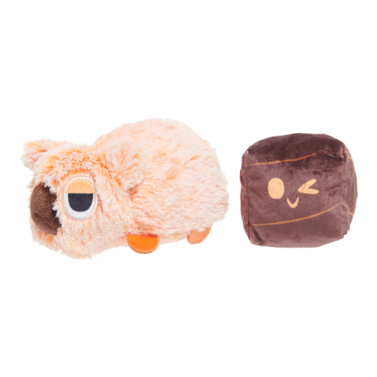 Front View of BARK Walken Wombat Dog Toy