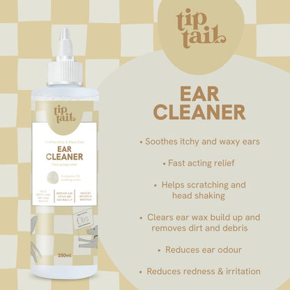 Tip Tail Ear Cleaner for Dogs