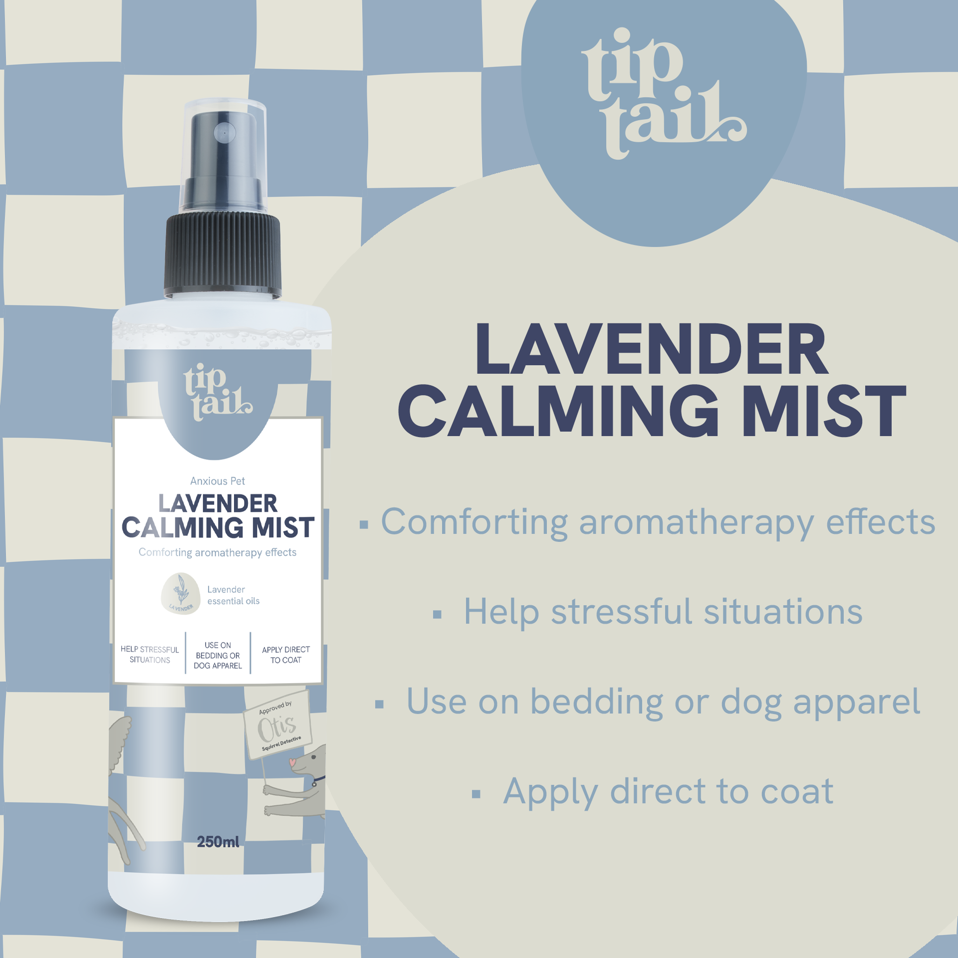 Tip Tail Lavender Calming Mist for Dogs