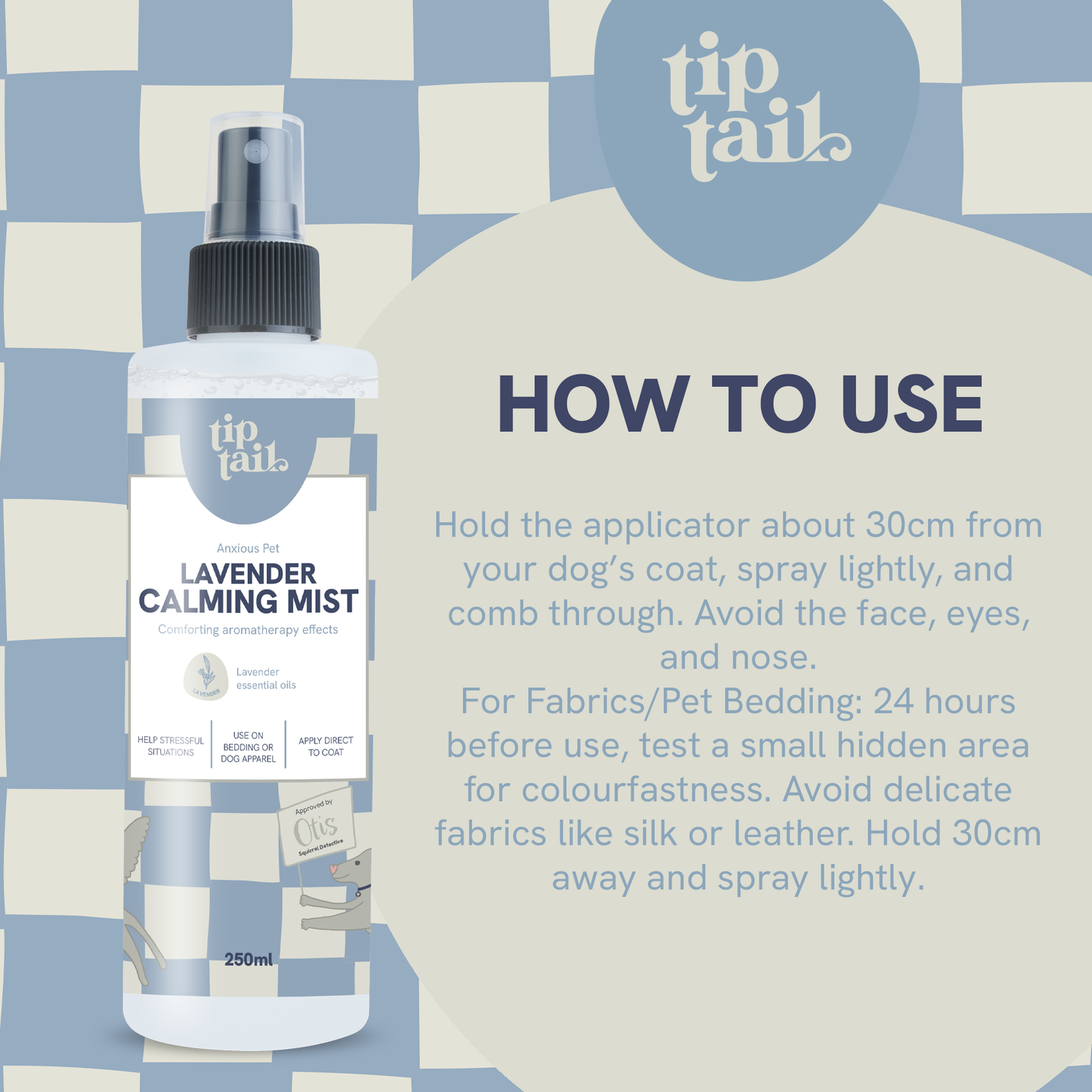 Tip Tail Lavender Calming Mist for Dogs