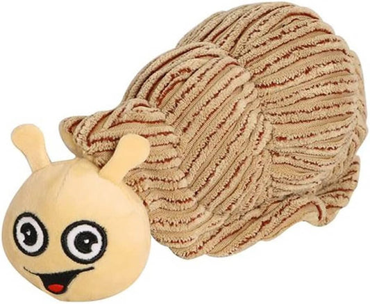 Front View of Ministry Of Pets Shelly The Sea Snail Dog Toy - One Size