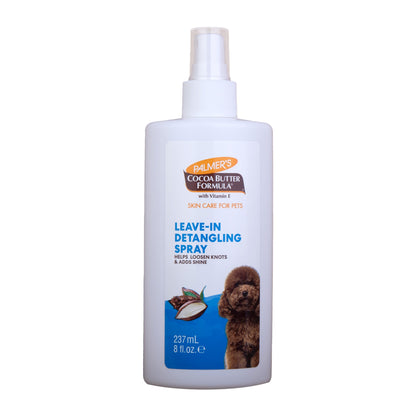 Front View of Palmer's for Pets Detangling & Conditioning Spray with Cocoa Butter