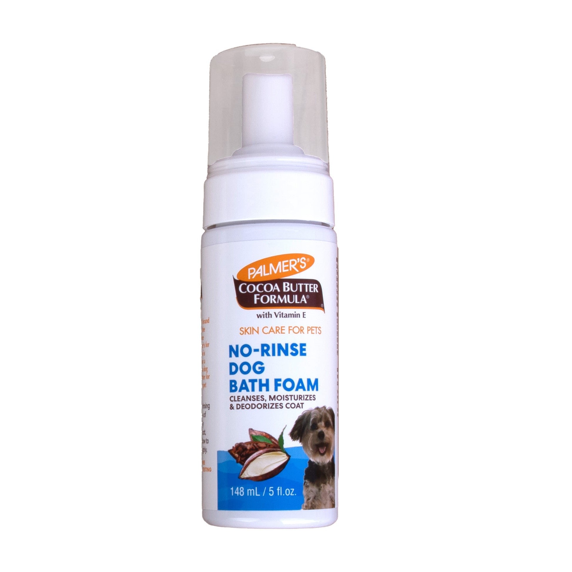 Palmer's for Pets Moisturizing No-Rinse Bath Foam with Cocoa Butter for Dogs