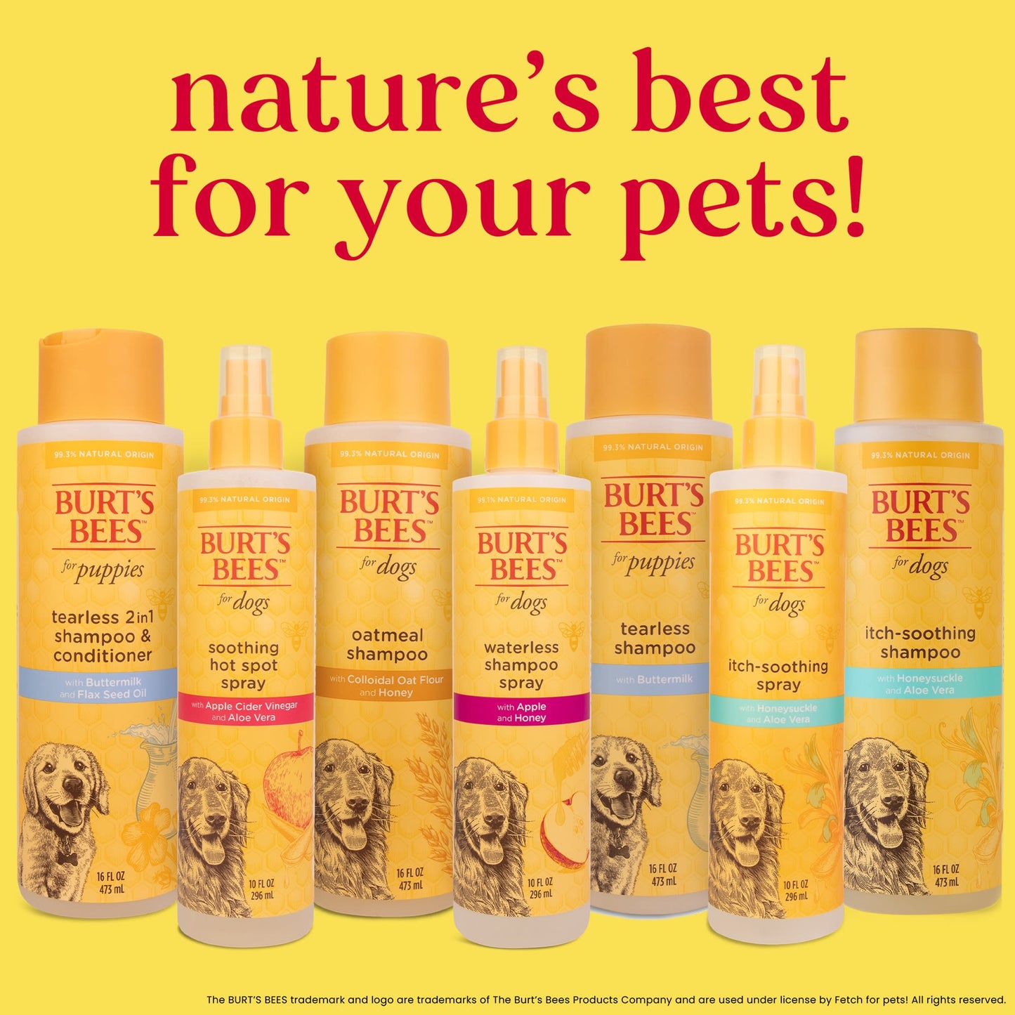 Burt's Bees Oatmeal Dog Shampoo