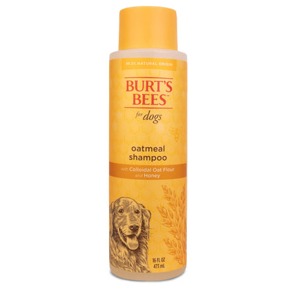 Front View of Burt's Bees Oatmeal Dog Shampoo