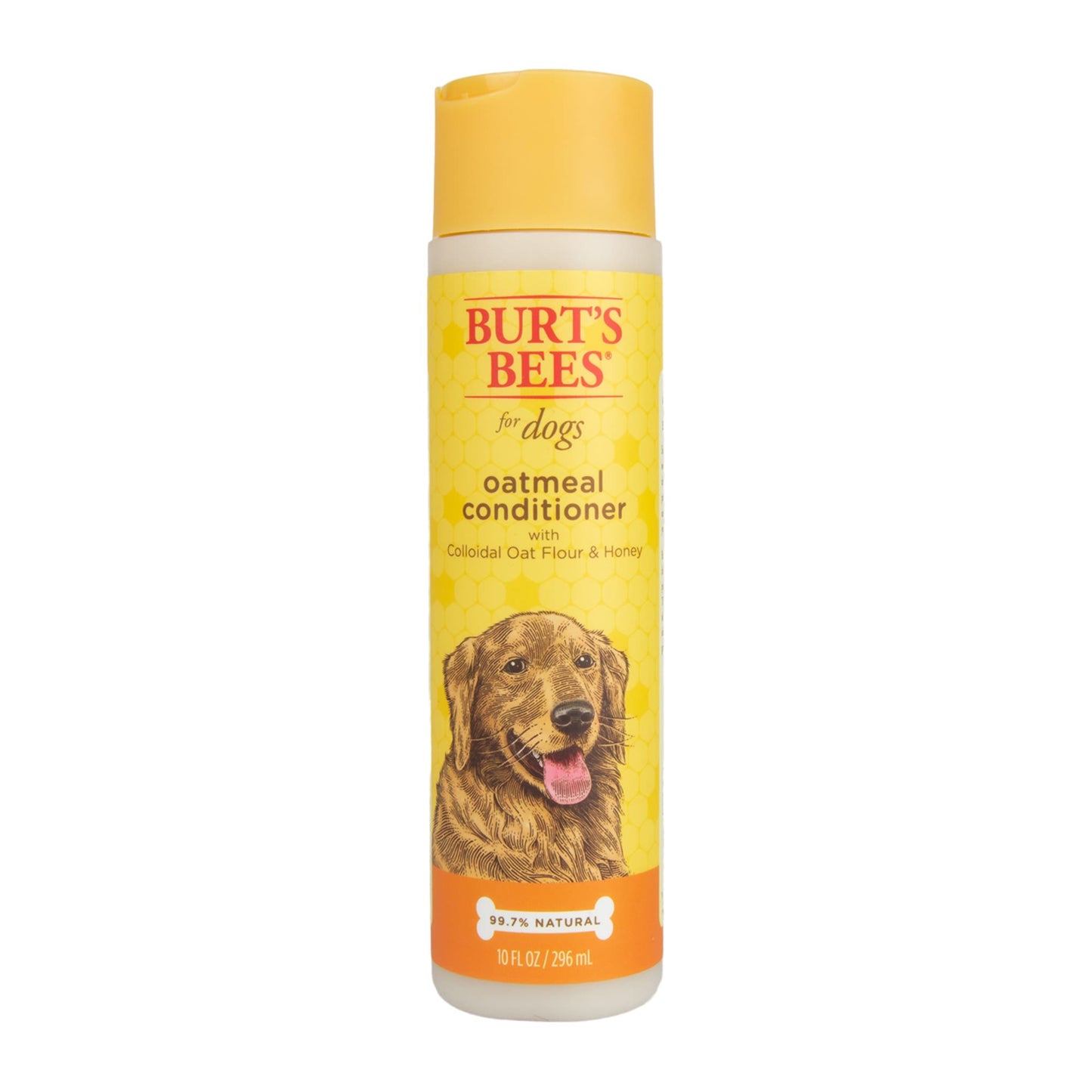 Front View of Burt's Bees Oatmeal Dog Conditioner