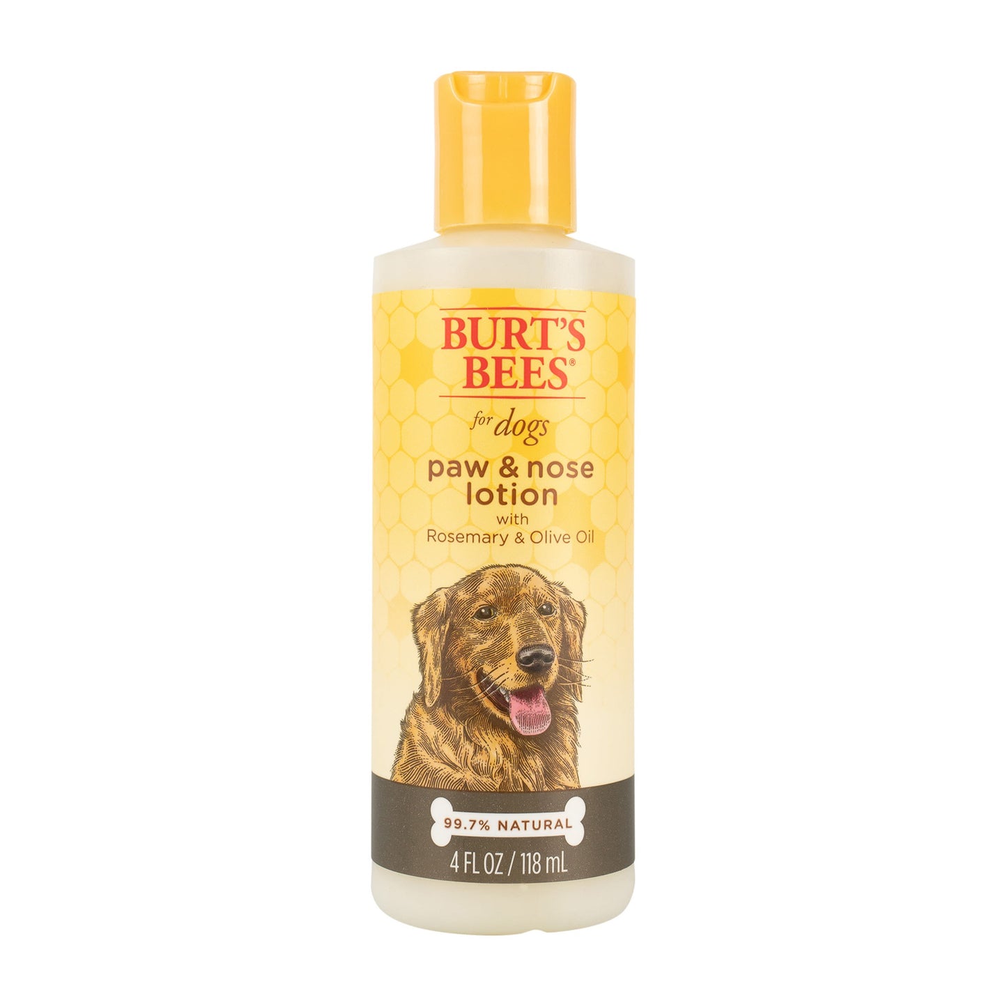 Front View of Burt's Bees Paw & Nose Dog Lotion